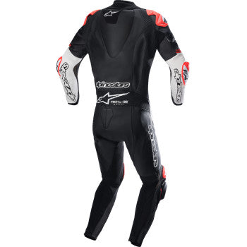 GP Tech v4 Leather Suit - Black/White