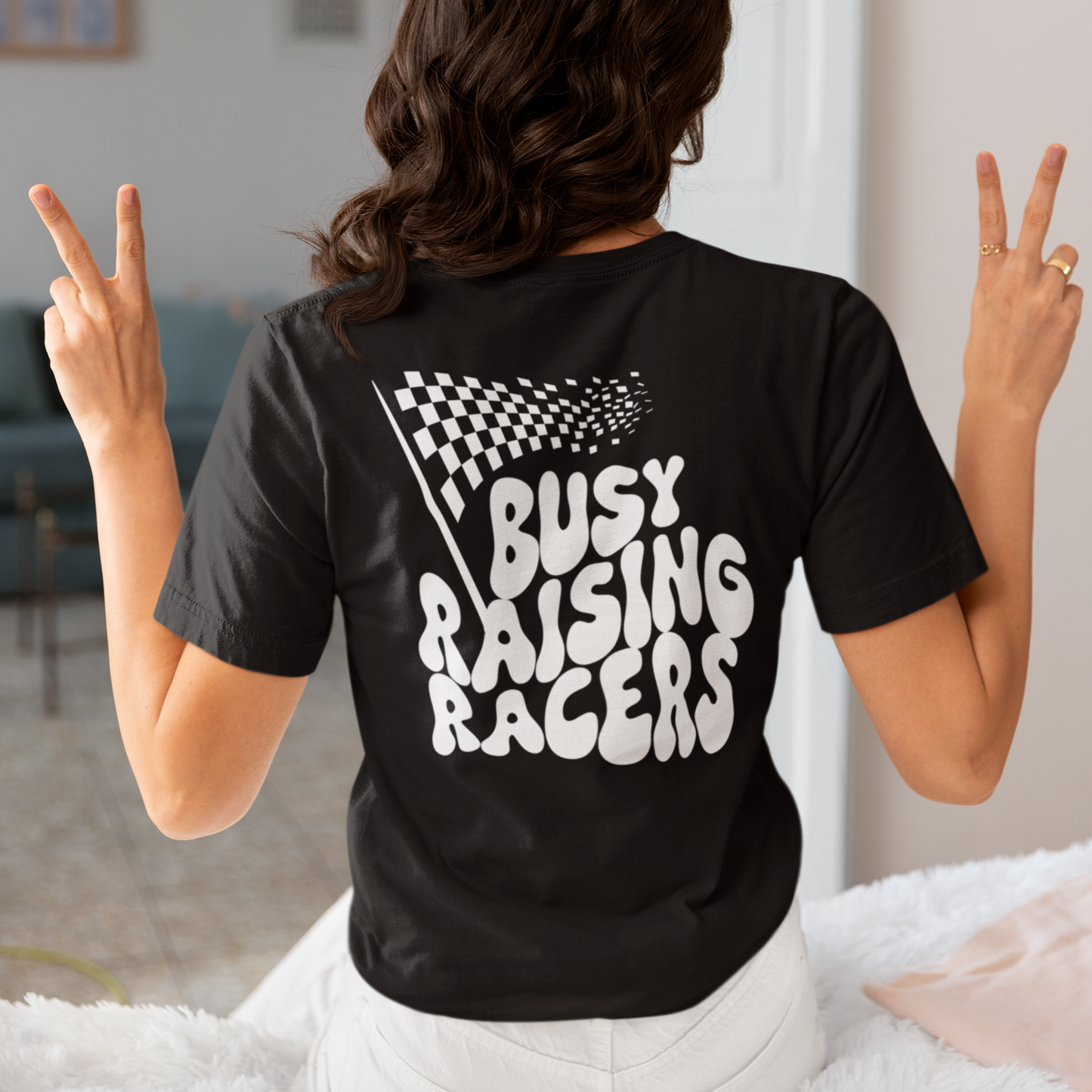 Busy Raising Racers Tshirt