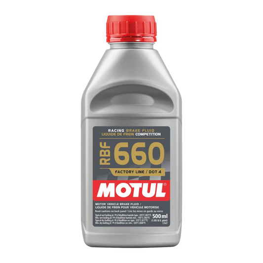 Motul 1/2L Brake Fluid RBF 660 - Racing DOT 4