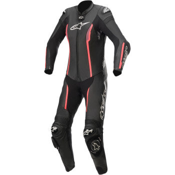 Women Stella Missile V2 1-Piece Suit - Black/Diva Pink/Slate
