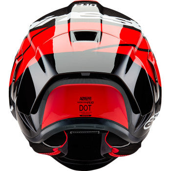 Supertech R10 Helmet - Element - Carbon/Red/White