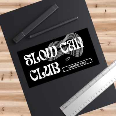 Slow Car Club Sticker